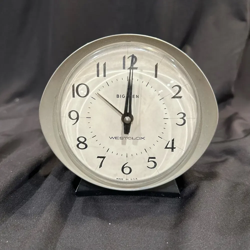 Vintage Westclox Big Ben Alarm Clock MCM Winding